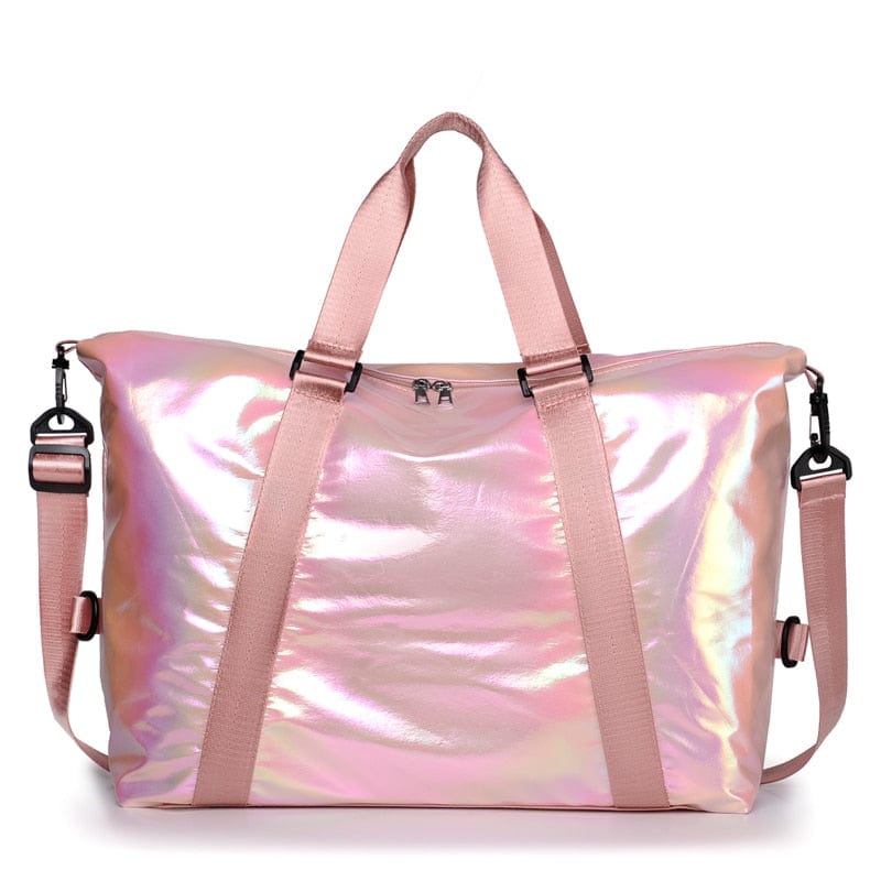 Sac Week-end Femme à Bandoulière Style Casual | Nina Sac Rose