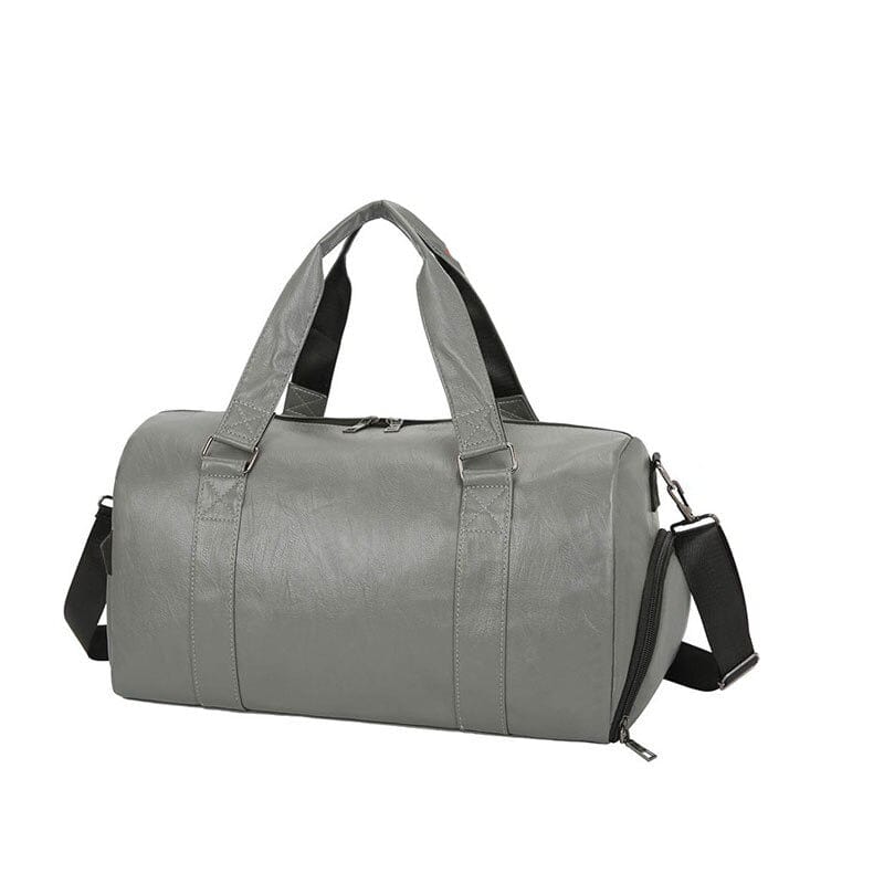 Sac Week-end Femme en Cuir Chic | Nina Sac Gris