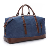 Sac Week-end Femme en Toile - Style Voyage | Nina Sac Bleu foncé