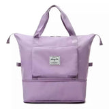 Sac Week-end Femme Pliable et Étanche | Nina Sac Violet clair