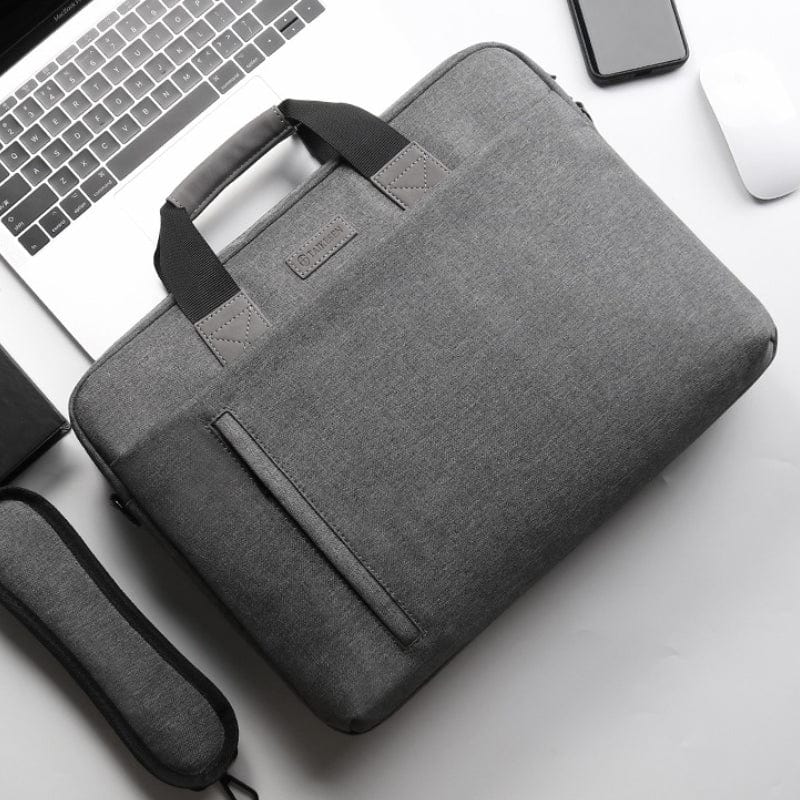 Sacoche Ordinateur Femme idéale pour les déplacements | Nina Sac Gris foncé / 13.3 pouces