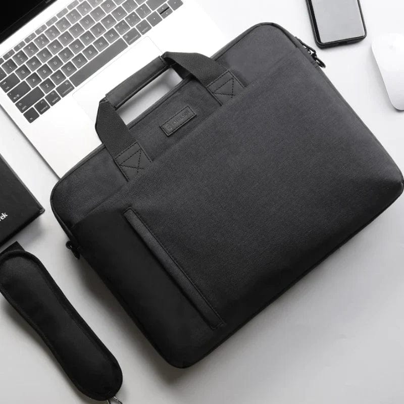 Sacoche Ordinateur Femme idéale pour les déplacements | Nina Sac Noir / 13.3 pouces