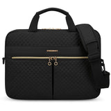 Sacoche Ordinateur Femme : Multifonctions & Spacieuse | Nina Sac Noir