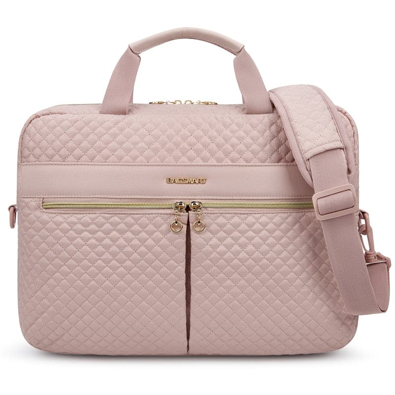 Sacoche Ordinateur Femme : Multifonctions & Spacieuse | Nina Sac Rose