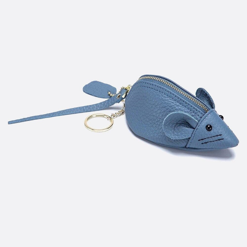 SourisPorte Monnaie | Nina Sac Bleu lavande