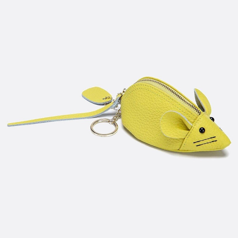 SourisPorte Monnaie | Nina Sac Jaune