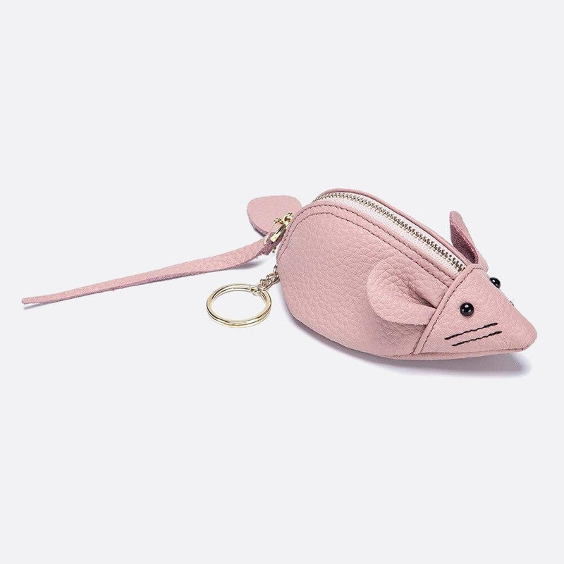 SourisPorte Monnaie | Nina Sac Rose pâle